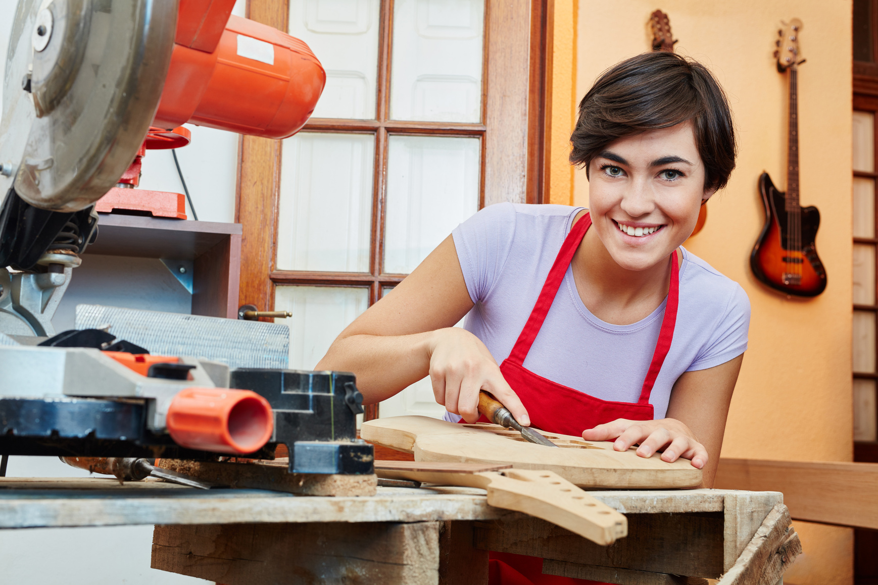 Woman as Craftsman in Woodworking Apprenticeship